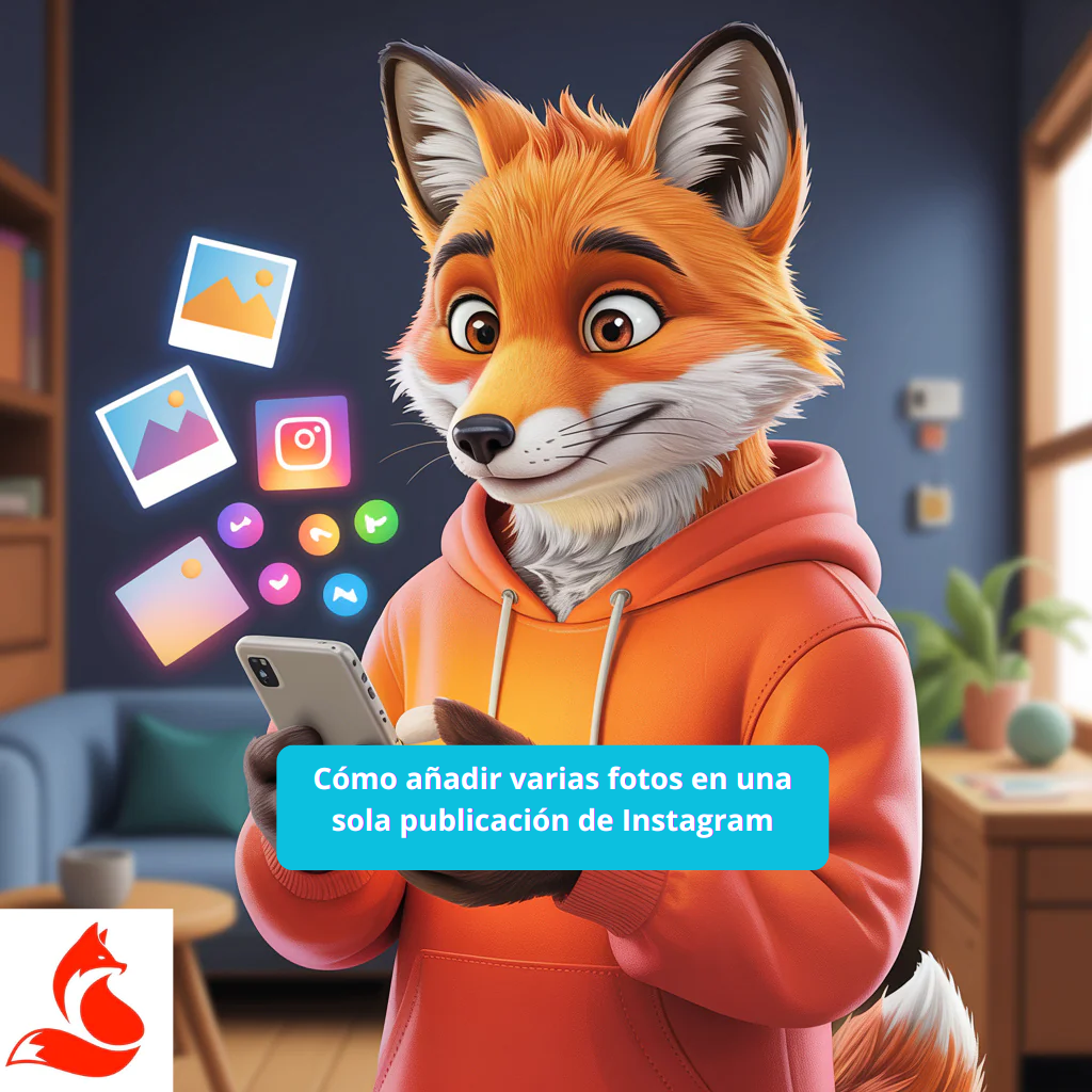 Cómo añadir varias fotos en una sola publicación de Instagram
