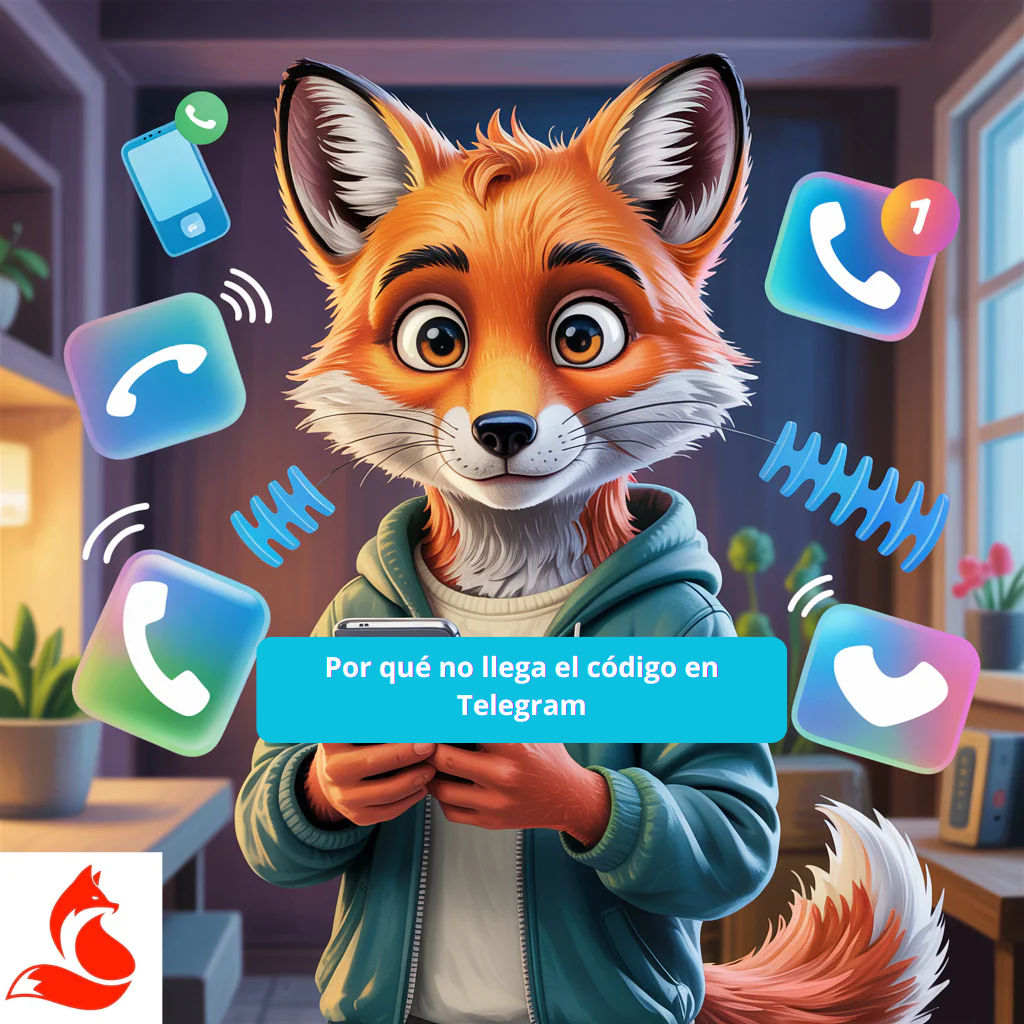 Por qué no llega el código en Telegram