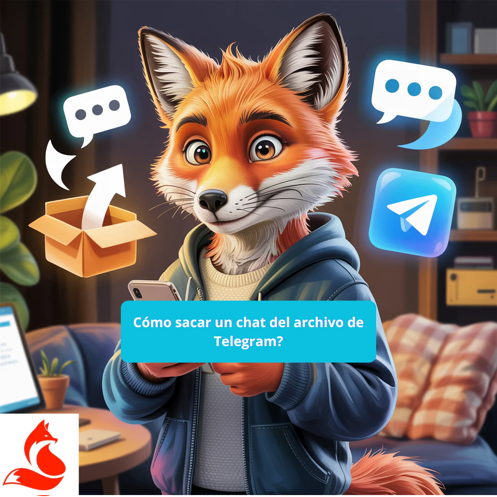 Cómo sacar un chat del archivo de Telegram?