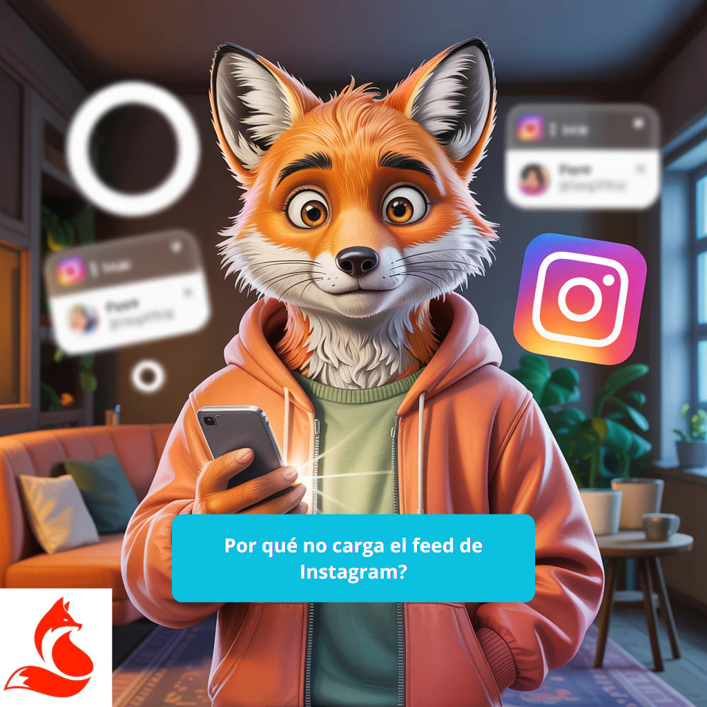 Por qué no carga el feed de Instagram?