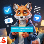 Qué significa una sola marca (✓) en Telegram?