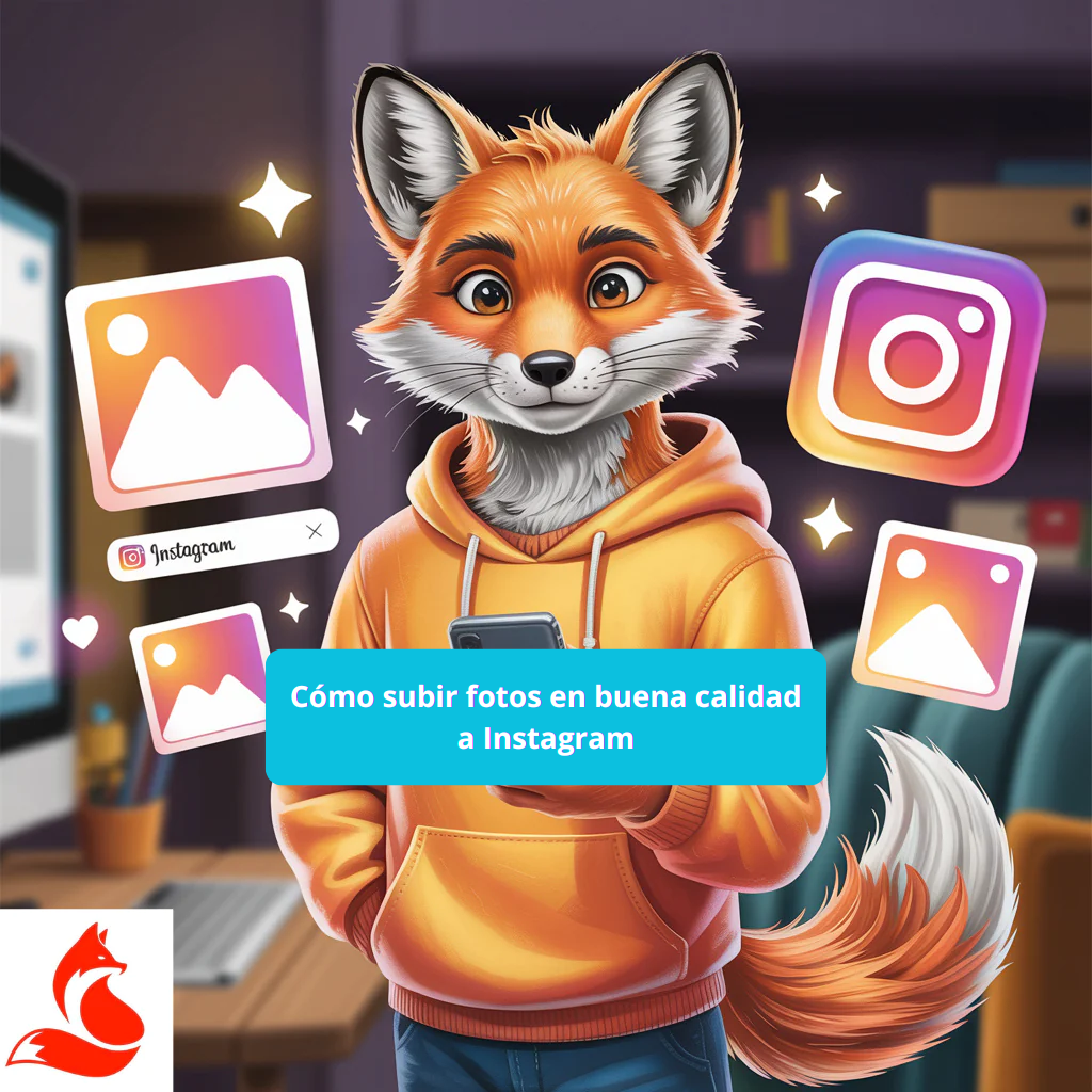 Cómo subir fotos en buena calidad a Instagram