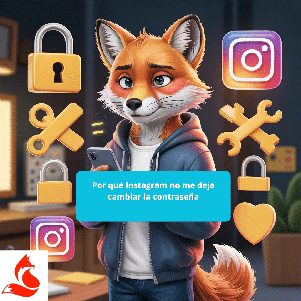 Por qué Instagram no me deja cambiar la contraseña