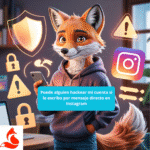 Puede alguien hackear mi cuenta si le escribo por mensaje directo en Instagram