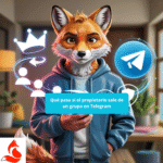 Qué pasa si el propietario sale de un grupo en Telegram
